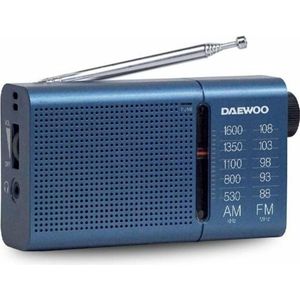 Transitorradio Daewoo DW1036 Blauw