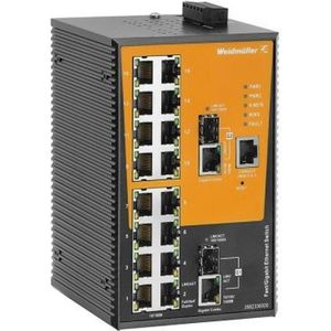 Weidmüller - IE-SW-AL18M-16TX-2GC - Netwerkschakelaar - 18 Havens - Managed Ethernet-switch
