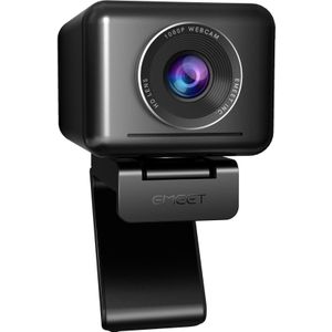 EMeet Jupiter alles-in-één webcam 1080P 25 fps (2.07 Mpx), Webcam, Zwart