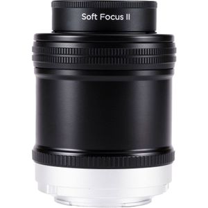 Lensbaby Soft Focus II 50 Optic met Nikon F aansluiting (Nikon F, Volledig formaat), Objectief, Zwart