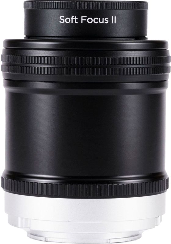 Lensbaby Soft Focus II 50 Optic met Nikon F aansluiting (Nikon F, Volledig formaat), Objectief, Zwart