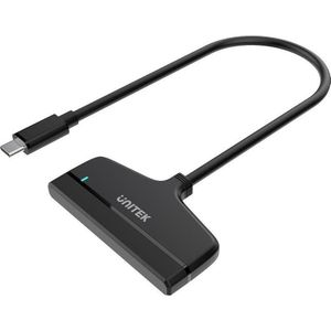 Unitek - Y-1096A - Interfacekaart/Adapter - Zwart - USB 3.1 Type-C