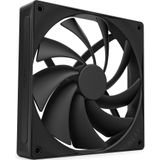 NZXT F140Q - 140 mm - 102.90 cfm - 500 - 1500 rpm - 29.8 dBA - Quiet Airflow Fan - 4-pin PWM - FDB - zwart