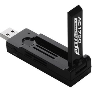 edimax EW-7833UAC (USB 3.0), Netwerkadapter, Zwart