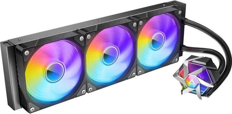 Azza - HEX 360 - CPU Waterkoeler - Zwart - Vloeistofkoeling