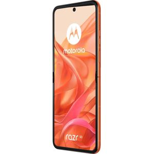 Motorola razr 50 (256 GB, Sinaasappel, 6.90", Dubbele SIM, 5G), Smartphone, Oranje