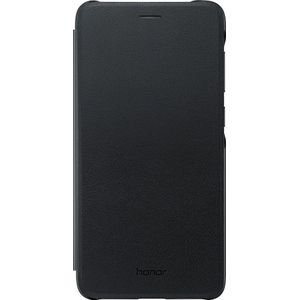 Huawei Flip Cover voor Honor 6C Pro zwart (Honor 6C Pro), Smartphonehoes, Zwart