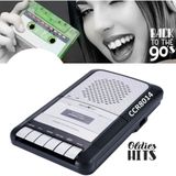 Reflexion CCR8014 Cassetterecorder - Zwart - Inclusief AUX-IN en Microfoonaansluiting