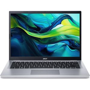 Acer Aspire Go 14 (14", 512 GB, 8 GB, DE, Intel N150), Notebook, Zilver