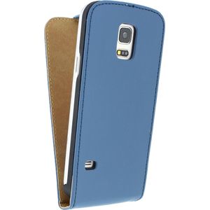 Mobilize Ultra Slanke Flip Case (Galaxy S5 Mini), Smartphonehoes, Blauw