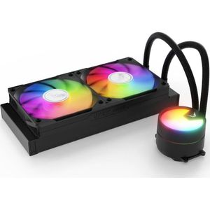 Valkyrie - A-Series - CPU Vloeistofkoeler - Zwart - 360° Draaibaar