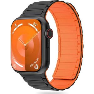 Tech-Protect IconBand magnetisch bandje voor Apple Watch 4 / 5 / 6 / 7 / 8 / 9 / SE / Ultra 1 / 2 (42/44 (Silicone), Horlogebandjes