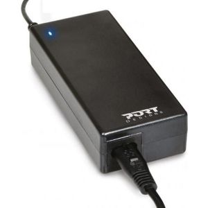 Port Designs HP voedingsadapter (90 W), Voeding voor notebooks, Zwart