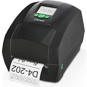 Custom D4 202 - Directe warmteoverdracht - POS-printer - 203 x 203 DPI - 5 ips - 0, Labelprinter