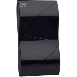One for All DVB-T ontwerpantenne (Parabolische antenne, 38 dB, DVB-T / -T2), SAT Spiegels + SAT Antennes, Zwart