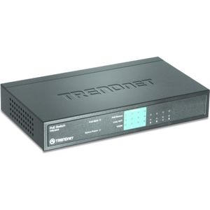 Trendnet - TPE-S44 - Netwerkschakelaar - Zwart - 8-poorts 10/100 Mbps