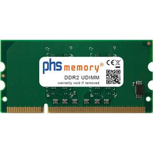 PHS-memory 256 MB RAM-geheugen voor Brother MFC-9970CDW DDR2 UDIMM 667MHz (Broer MFC-9970CDW, 1 x 256MB), RAM Modelspecifiek