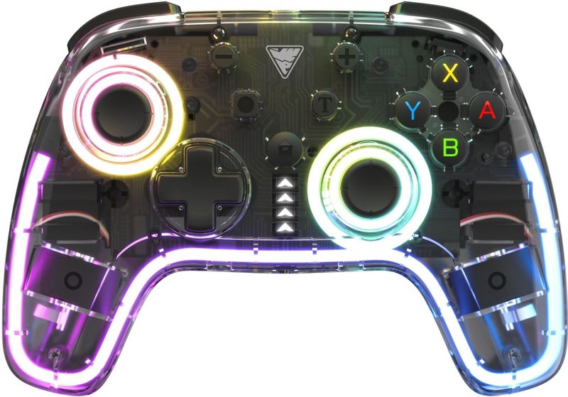 DragonShock - ORION GLOW - Draadloze Controller Glow RGB Geschikt voor Nintendo Switch - Switch Lite - Switch OLED
