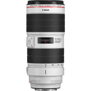 Canon EF 70-200mm / 2.8 L IS III USM - Import (Canon EF, APS-C / DX, Volledig formaat), Objectief, Wit
