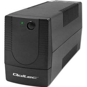 Qoltec - Monolith - UPS - 650VA - 360W - Lijninteractief
