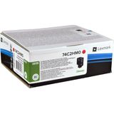 Lexmark 74C2HM0 tonercartridge 1 stuk(s) Origineel Magenta