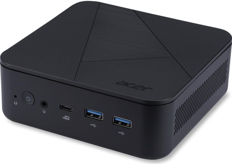 Acer VN1502G-13U3U Intel® Core™ i3 i3-1315U 0 GB DDR4-SDRAM SSD Mini PC Zwart