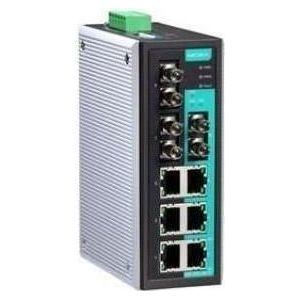 Moxa EDS-309-3M-ST - Unmanaged Ethernet-switch met 6 10/100BaseT(X)-poorten, 3 100Base poorten, Netwerkschakelaar