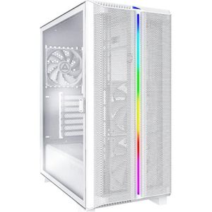 Montech SKY ONE Lite, Midi-toren, gehard glas - wit (Mini-ITX, mATX, ATX), PC-behuizing, Wit