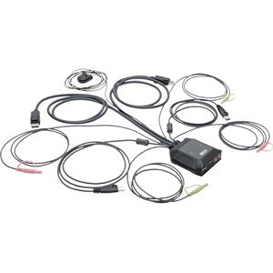 Tripp Lite B032-DPUA2 KVM-switch Zwart