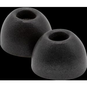 Comply - TrueGrip Pro TW-400-C - Vervangende Oordopjes - Zwart - Traagschuim, Zweetbescherming, Compatibel met Diverse Hoofdtelefoons