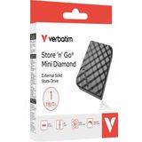 Store 'n' Go Mini Diamond - SSD - Zwart - Flashgeheugen - 1000 MB/s