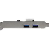 PEXUSB3S23 - PCI Express USB 3.0-kaart - Zwart - UASP-ondersteuning - 2-poorts