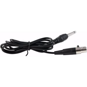 Omnitronic Gitaar adapter kabel (1 m, Instapniveau, XLR, Jack 6,3 mm), Audiokabel