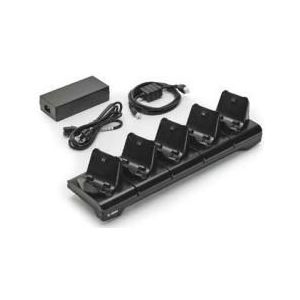 Zebra CRD-MPM-5SCHGUK1-01 Docks voor mobiele telefoons zwart, Accessoires voor barcodescanners