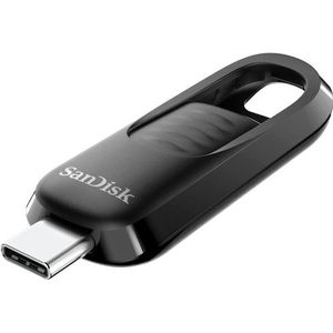 Sandisk - Ultra Slider - USB Stick - 32GB - Zwart - Type-C