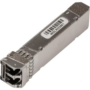 MikroTik S-C55DLC40D Netwerk Transceiver Module Glasvezel Optiek 1250 Mbps SFP 1550 nm, Zendontvangers, Zilver
