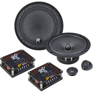 Hifonics, Auto HiFi luidsprekers, TRX6.2C - Autospeaker - 16,5cm 2 weg composet - 165mm luidsprekers - 100 Watt RMS (200 W, 16.50 cm)