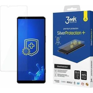 3MK Silver Protect+ Sony Xperia 1 IV Folia Antymikrobowa montowana na mokro (Sony Xperia 1), Smartphone beschermfolie