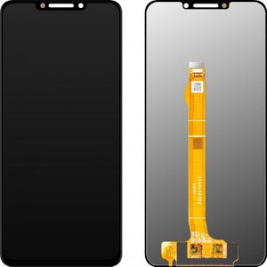 MP Display Unit für Huawei nova Y91, w/o Frame, Aftermarket, Schwarz (Scherm), Onderdelen voor mobiele apparaten, Zwart
