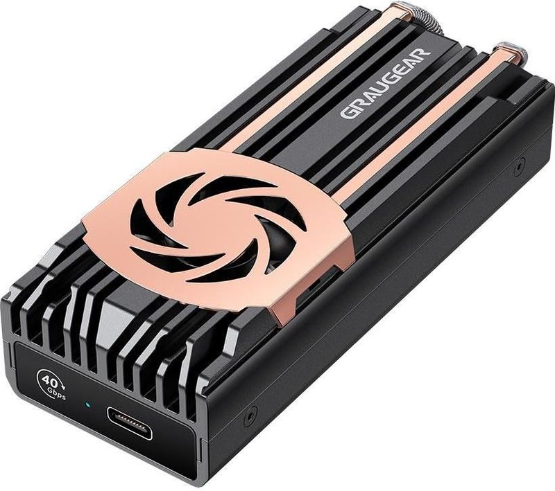 Smartphone Onderdelen - M.2 NVMe SSD Koeler - Aluminium - 40 Gbit/s