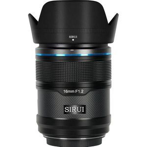 Sirui - Sniper 16mm F1.2 - Auto-Focus Lens - Zwart - Carbon Fiber