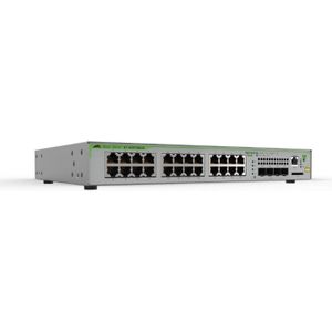 Allied Telesis - AT-GS970M/18PS - Managed Gigabit Edge Switch - Zwart - Hoogwaardige Netwerkrandoplossing
