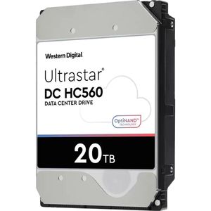 WD Ultrastar DC HC560 SAS SE - 20TB (20 TB, 3.5", CMR), Harde schijf