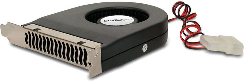 StarTech.com Koelventilator Uitbreidingsslot Achterzijde met LP4 Connector