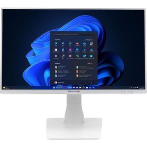 Bluechip BUSINESSline AIO2350t *white* Intel Core™ i5 Prozessor 14400 / bis zu 4.70 GHz, Windows... (500 GB, 16 GB, Intel Core i5-14400, UHD Graphics 730), PC, Wit