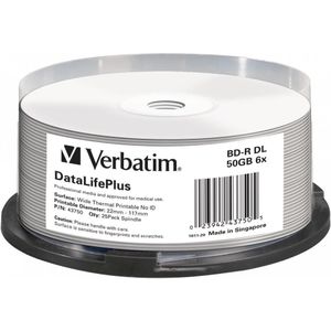 Verbatim DataLifePlus BD-R 50 GB 25 stuk(s)