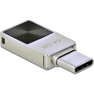 Delock - USB Geheugenstick - 64GB - USB Type-C - Zwart