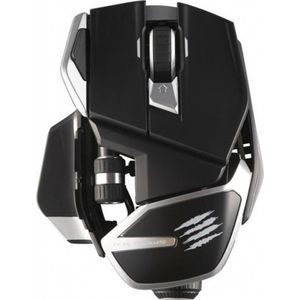 MadCatz - R.A.T. DWS - Draadloze Muis - Zwart - Veelkleurig - Zilver