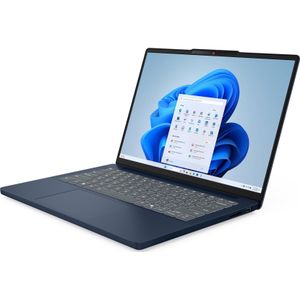 Lenovo IdeaPad Slim 3 (14", 512 GB, 24 GB, DE, Intel Core i5-13420H), Notebook, Blauw
