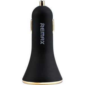 Remax RCC302B, Auto-adapter, Zwart